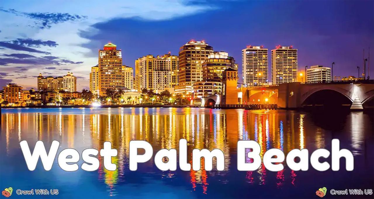 Lux Property Great For 1 To 8 Guests-Family Trip ,5Beds 2Rooms Staycation With Gym And Ev, Proximity To Downtown And Beaches West Palm Beach Zewnętrze zdjęcie